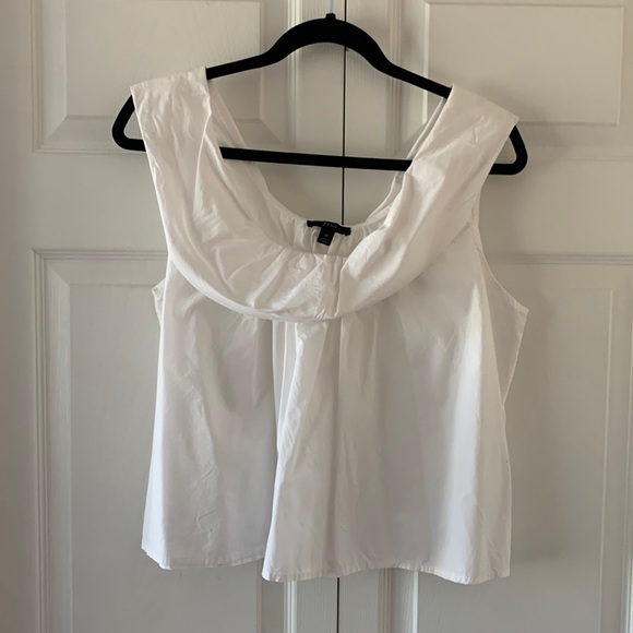 J Crew Poplin Sleeveless Blouse - Picture 1 of 2